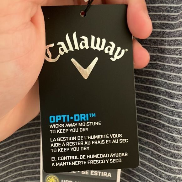 Callaway Men’s Small collard shirt, “Stretch” and “Opti-Dri” material - Picture 5 of 6